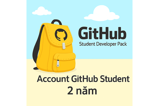 [Tài khoản] GitHub Student + Copilot Pro 2 Năm chỉ từ 550đ/ngày